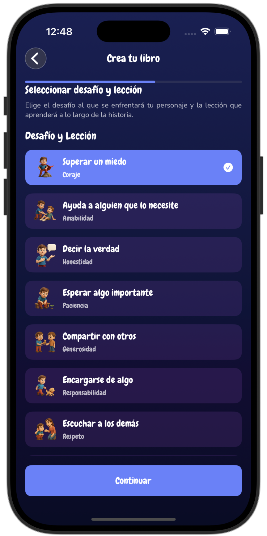KinderStories Avatar Creation